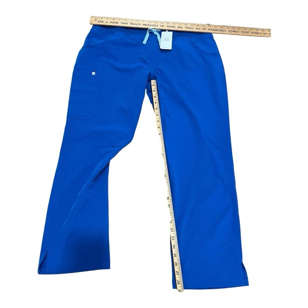 FIGS Kade Cargo Scrub Pants XL Royal Blue NWT Technical Collection